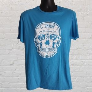 El Jimador Tequila Shirt Blue Sz. Large